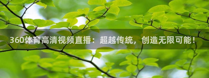 nba在线直播观看直播看球吧：360体育高清视频直播：超越传统，创造无限可能！
